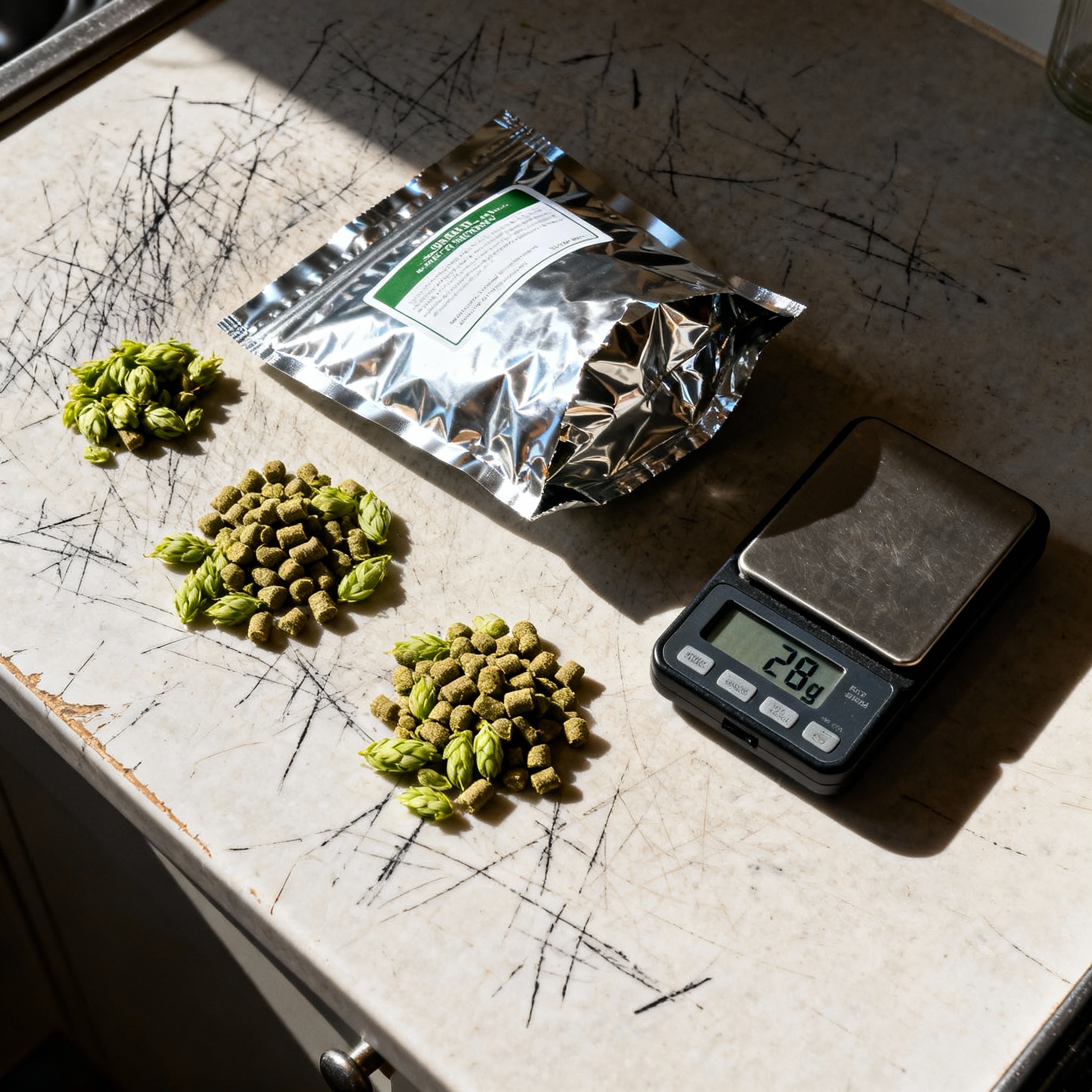 The American Classics: Cascade, Centennial, Amarillo, and Simcoe.