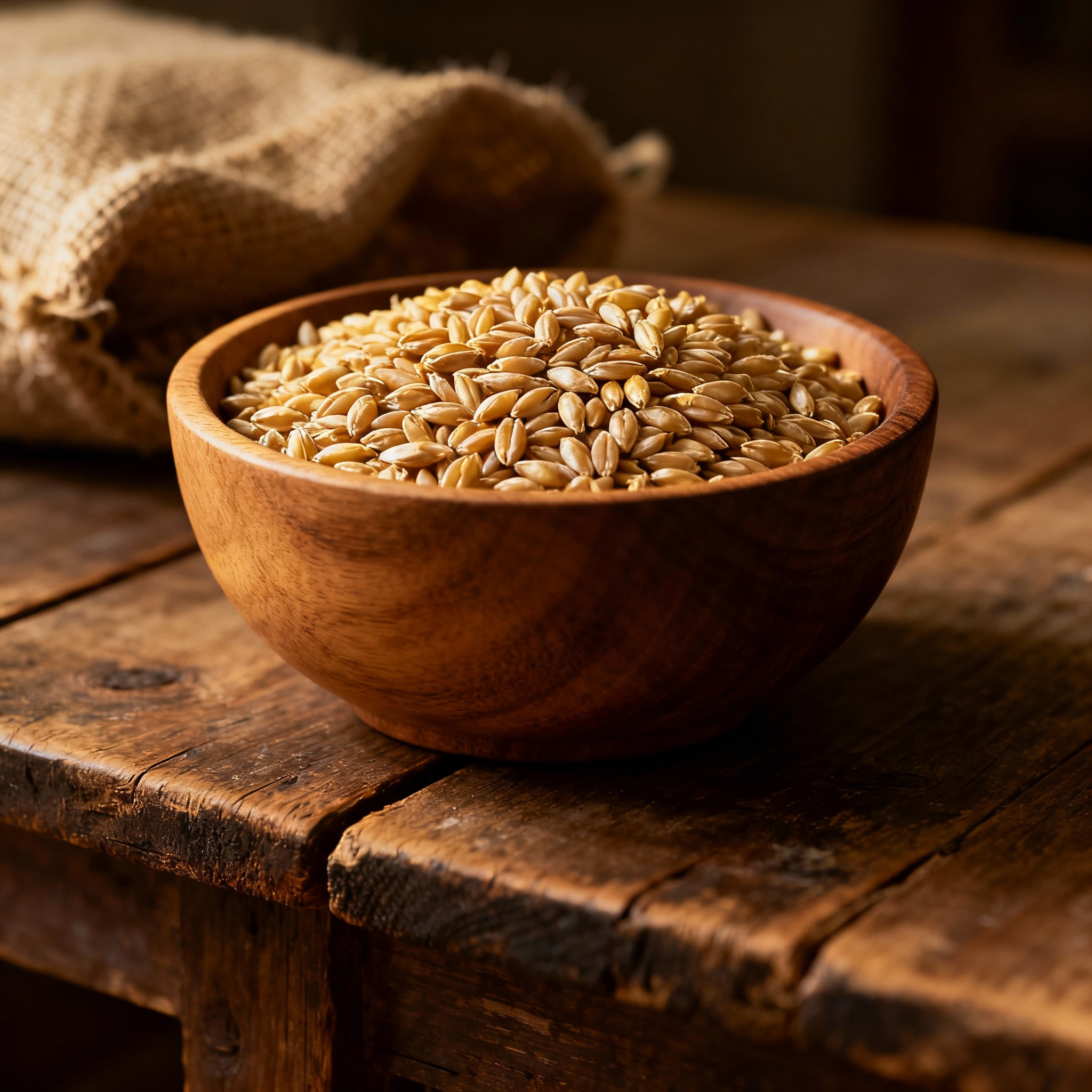 Ancient Grains: Spelt, Emmer, and Einkorn.