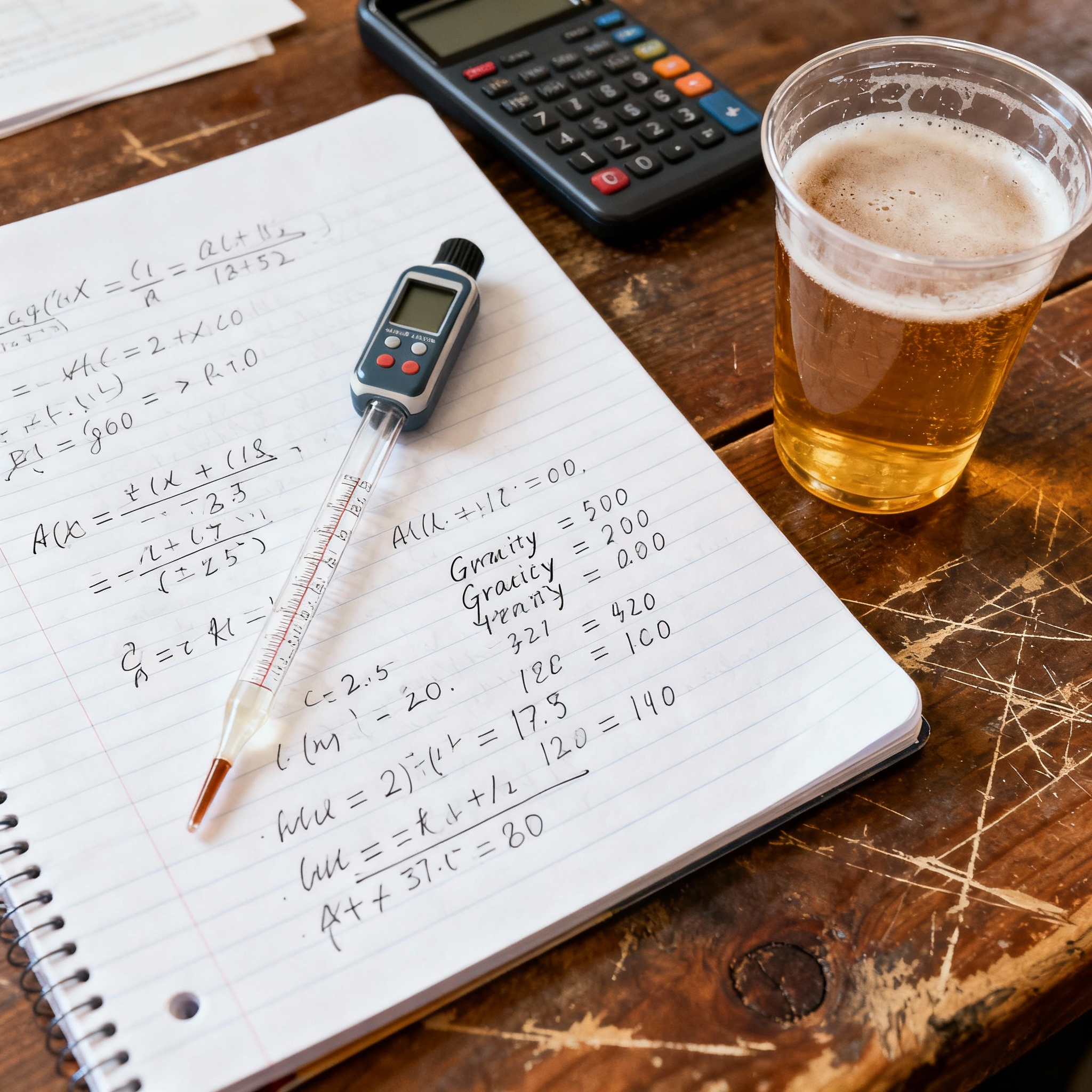 The Brewer's Math Handbook: ABV, Attenuation, and IBU.