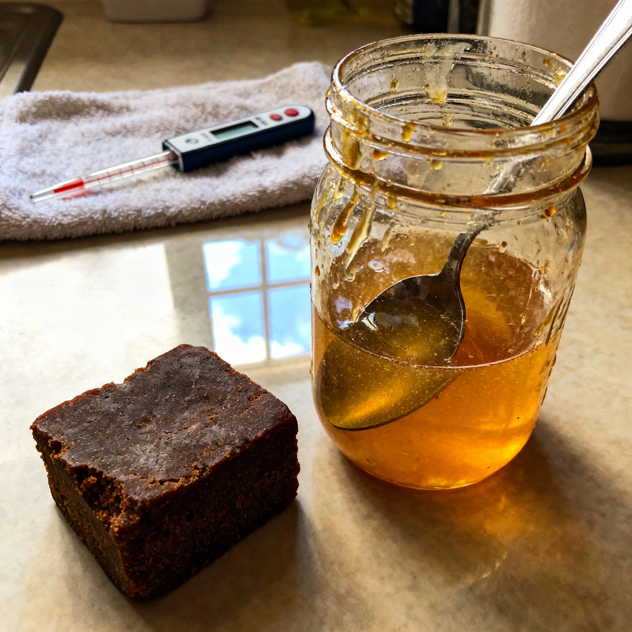 Brewing Sugars: Golden Syrup, Jaggery, and Candi.