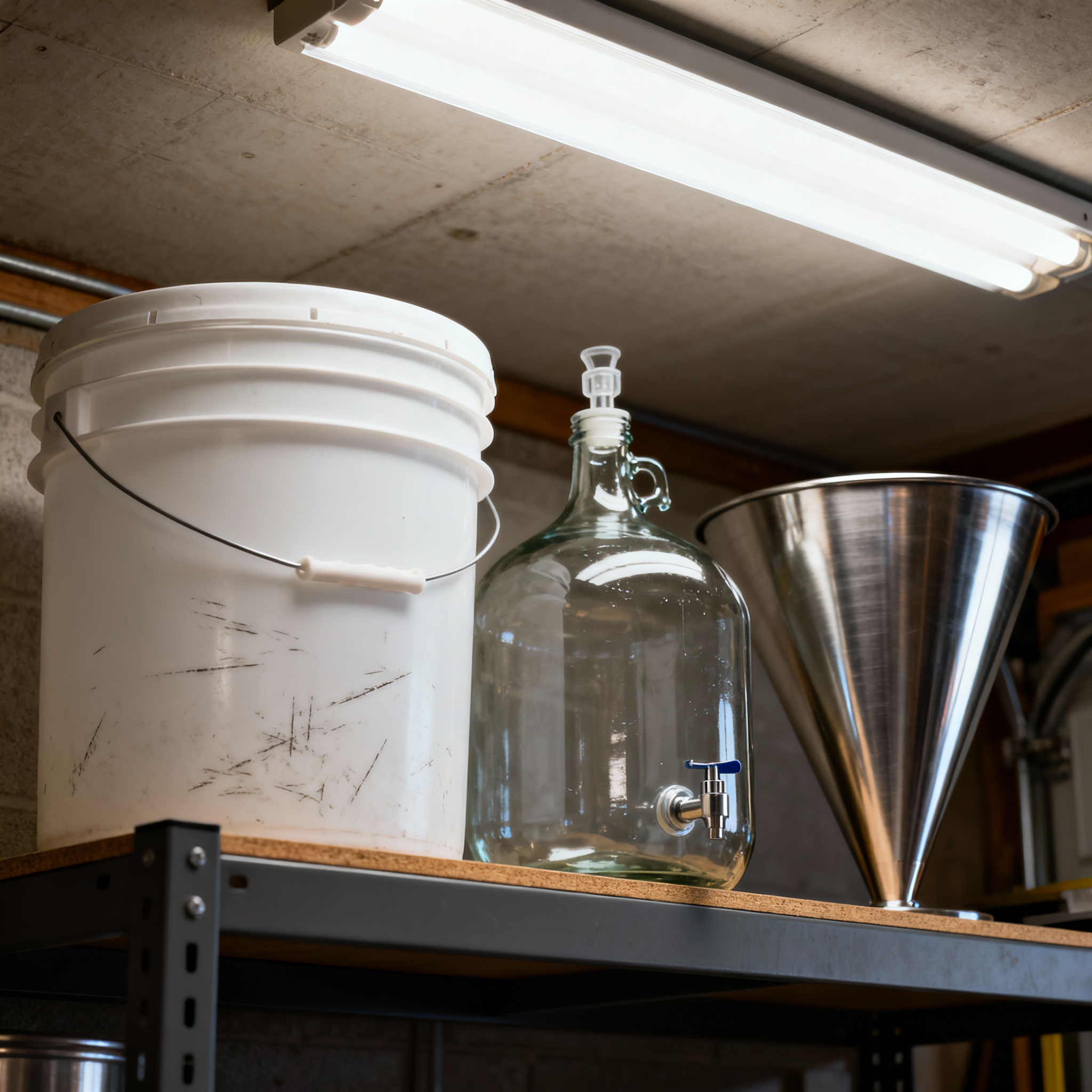 Fermentation Vessels: Buckets vs. Carboys vs. Conicals.