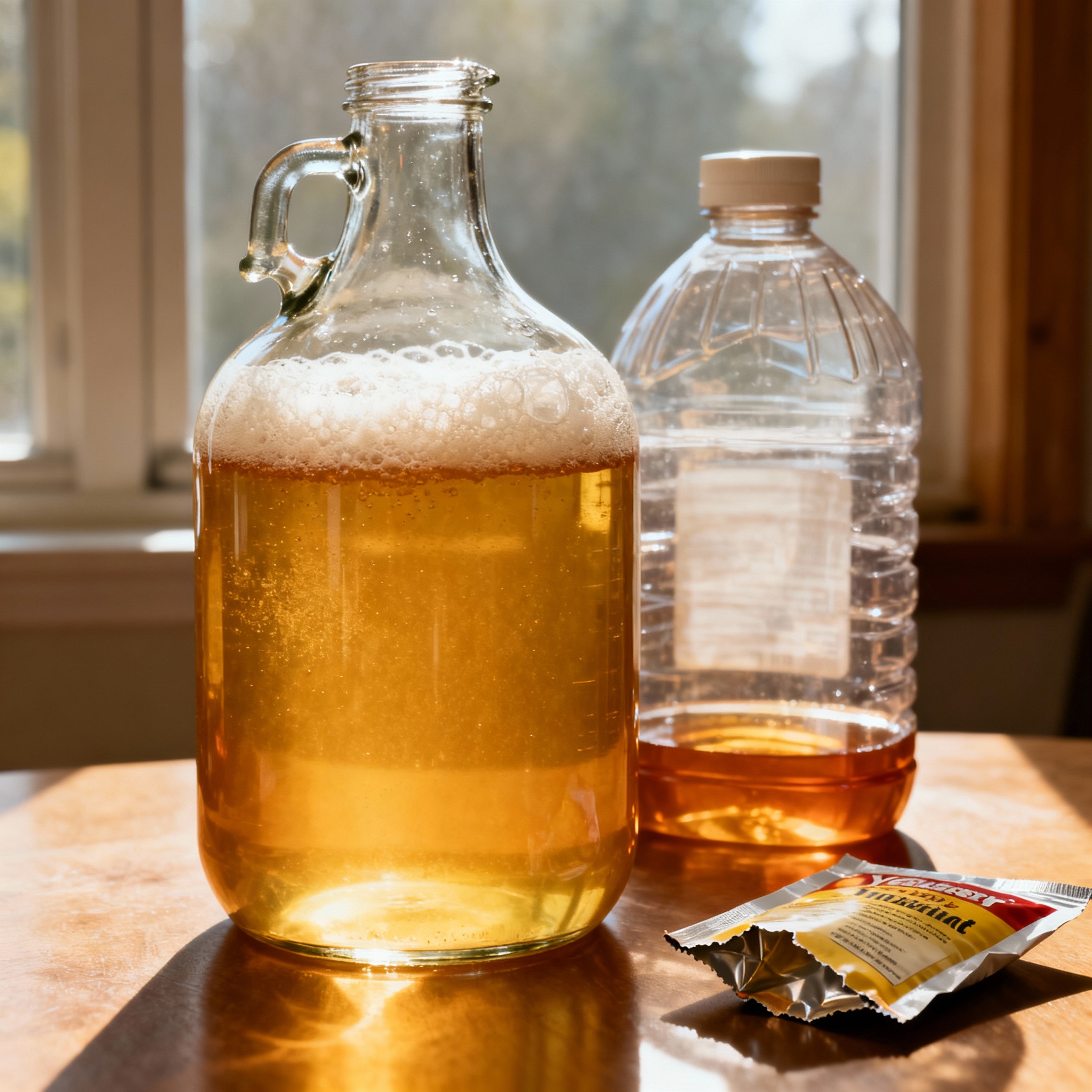 Mead 101: Honey, Water, Yeast, and Nutrients.