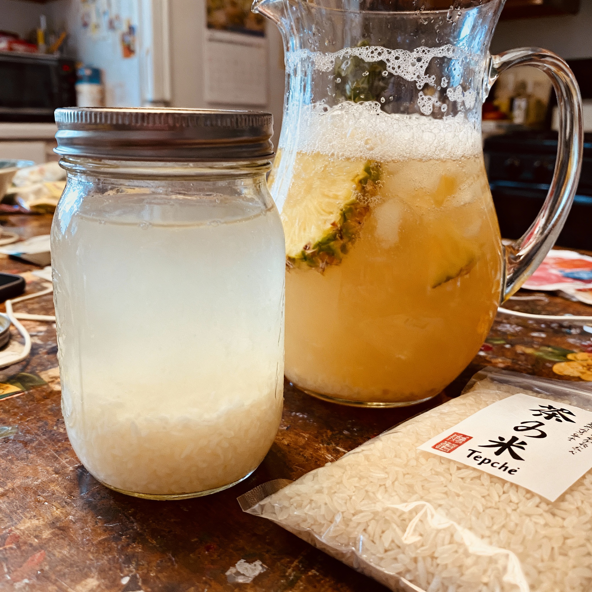 The Niche Ferments: Sake, Tepache, and Distiller's Wash.