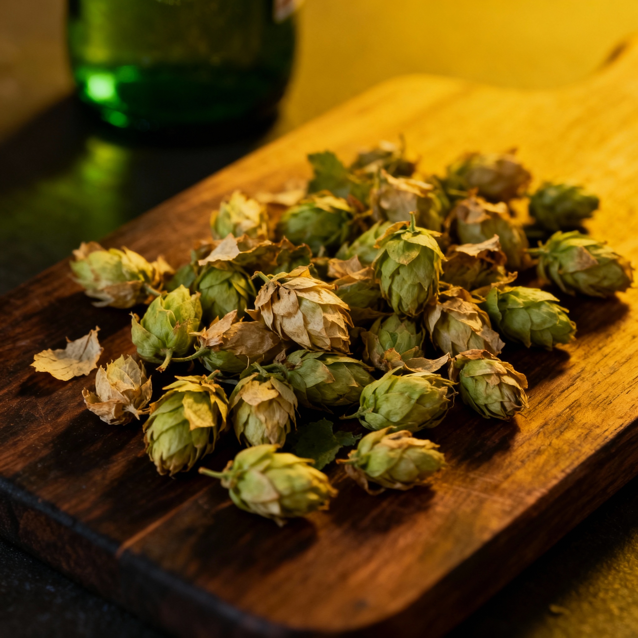 Noble Hops: Hallertau, Saaz, and Tettnang.