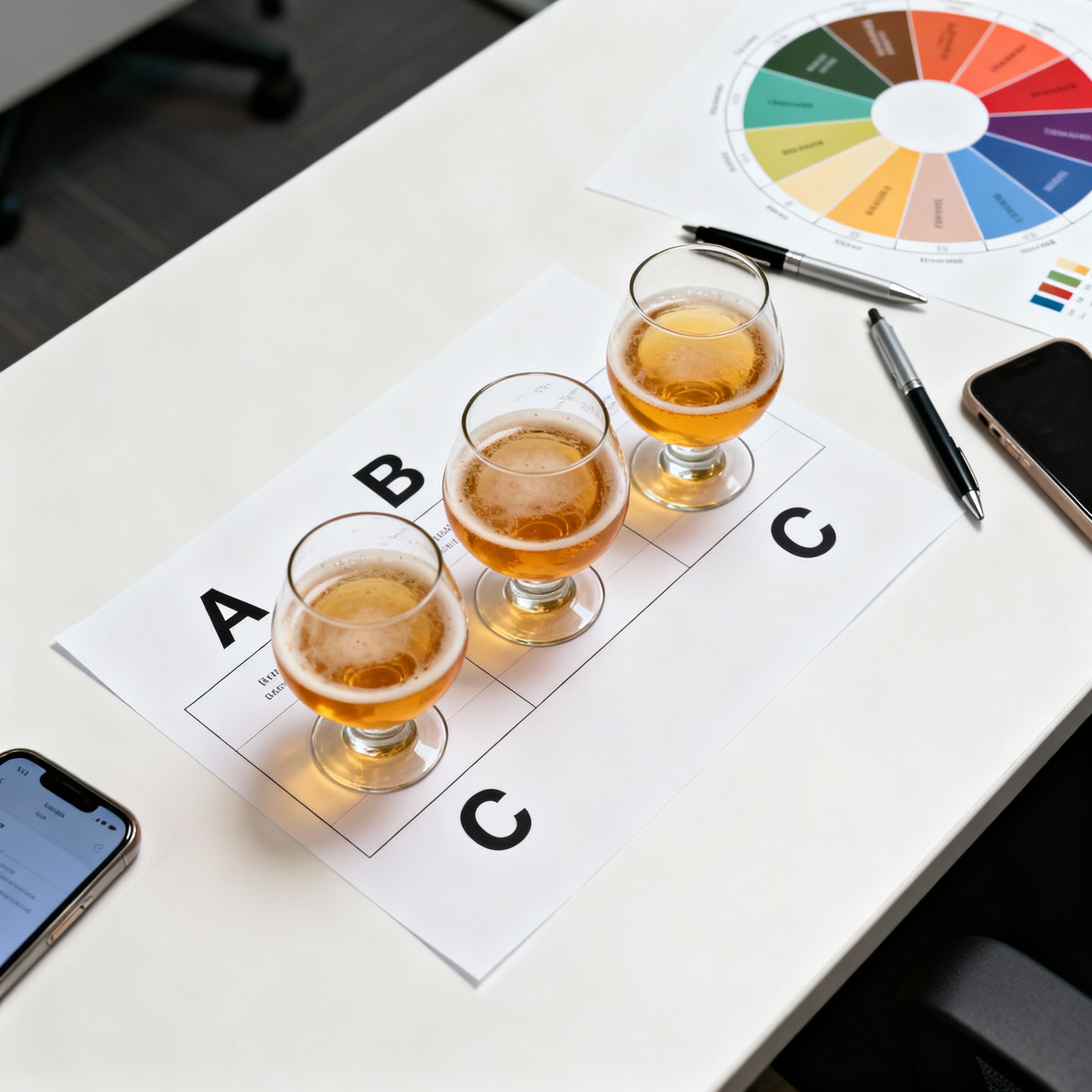 Sensory Training: Palate Development and Triangle Tests.