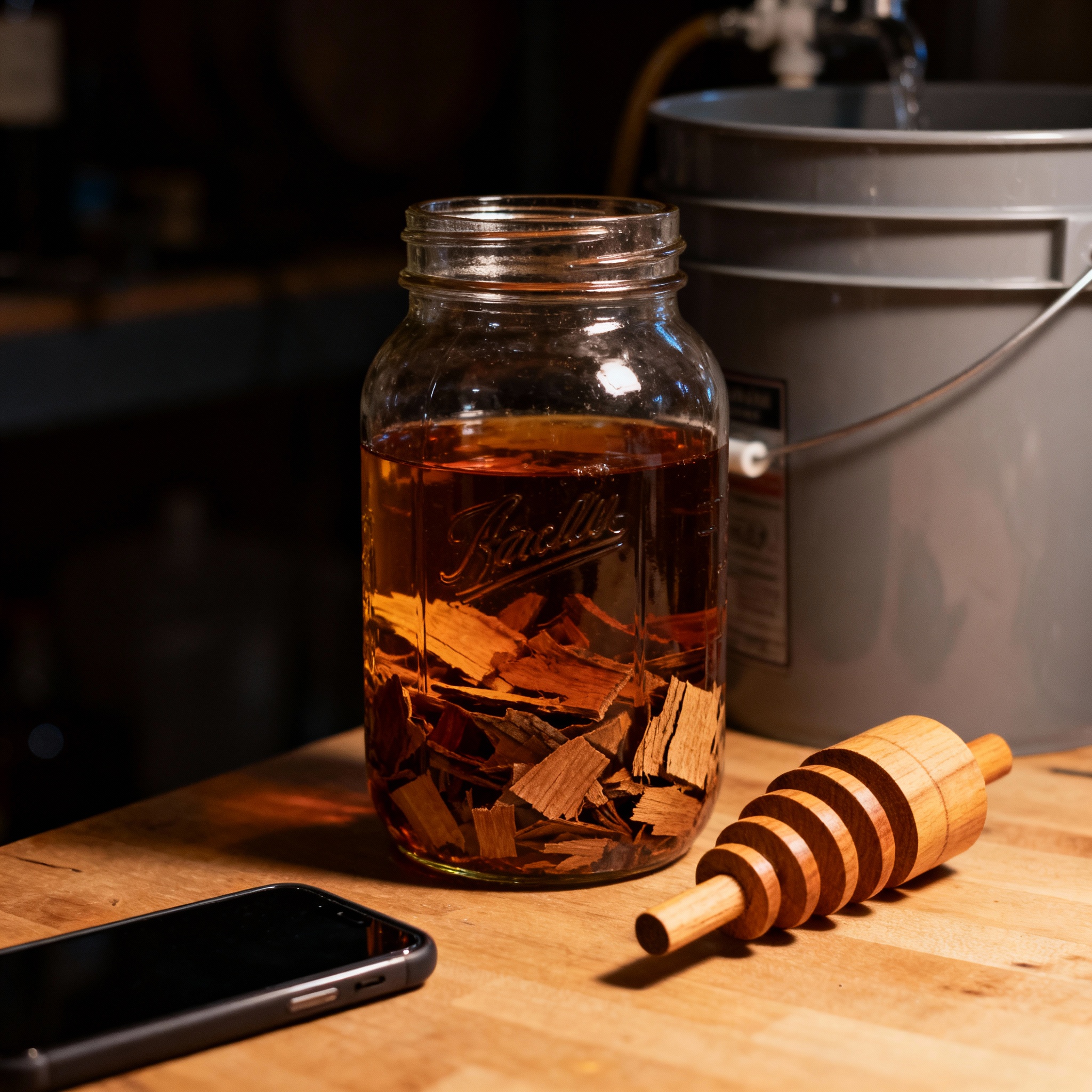 Wood Aging: Oak Chips, Spirals, and Cubes